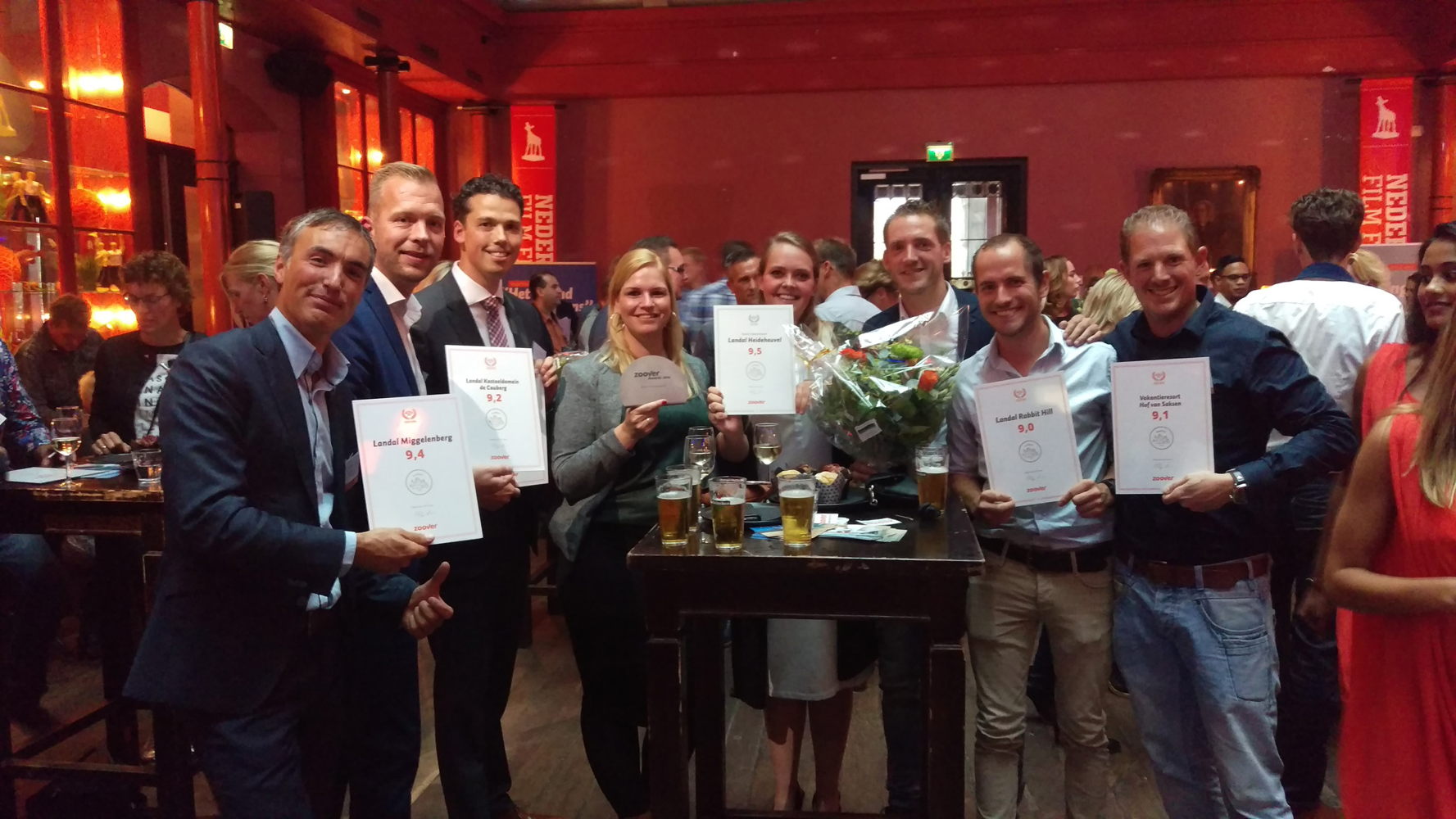 Zoover Awards LandalGreenparks