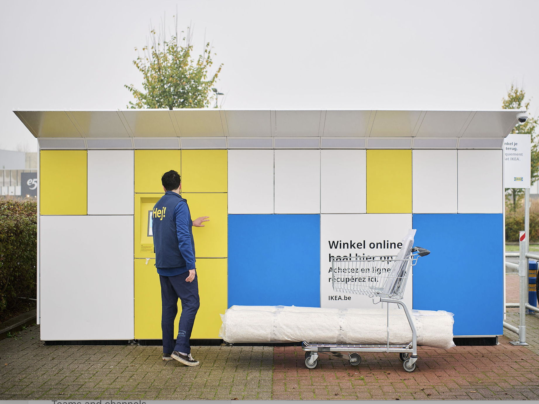Mijlpaal voor Wallonië: IKEA installeert eerste lockers in Namen  