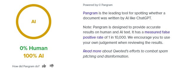 New Partnership Between Pangram and Qwoted Gives Journalists a Reliable Way to Spot AI-Text 