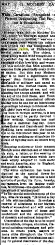© MyHeritage, Avon Sentinel, April 18, 1918.