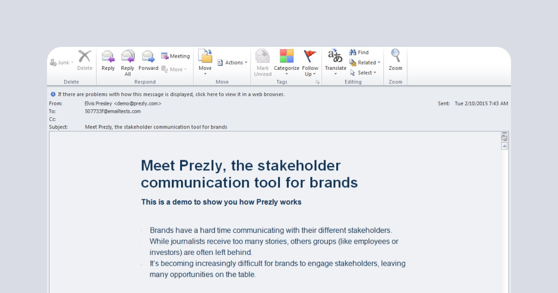 Help: Why bullet points are not visible in the body of your email