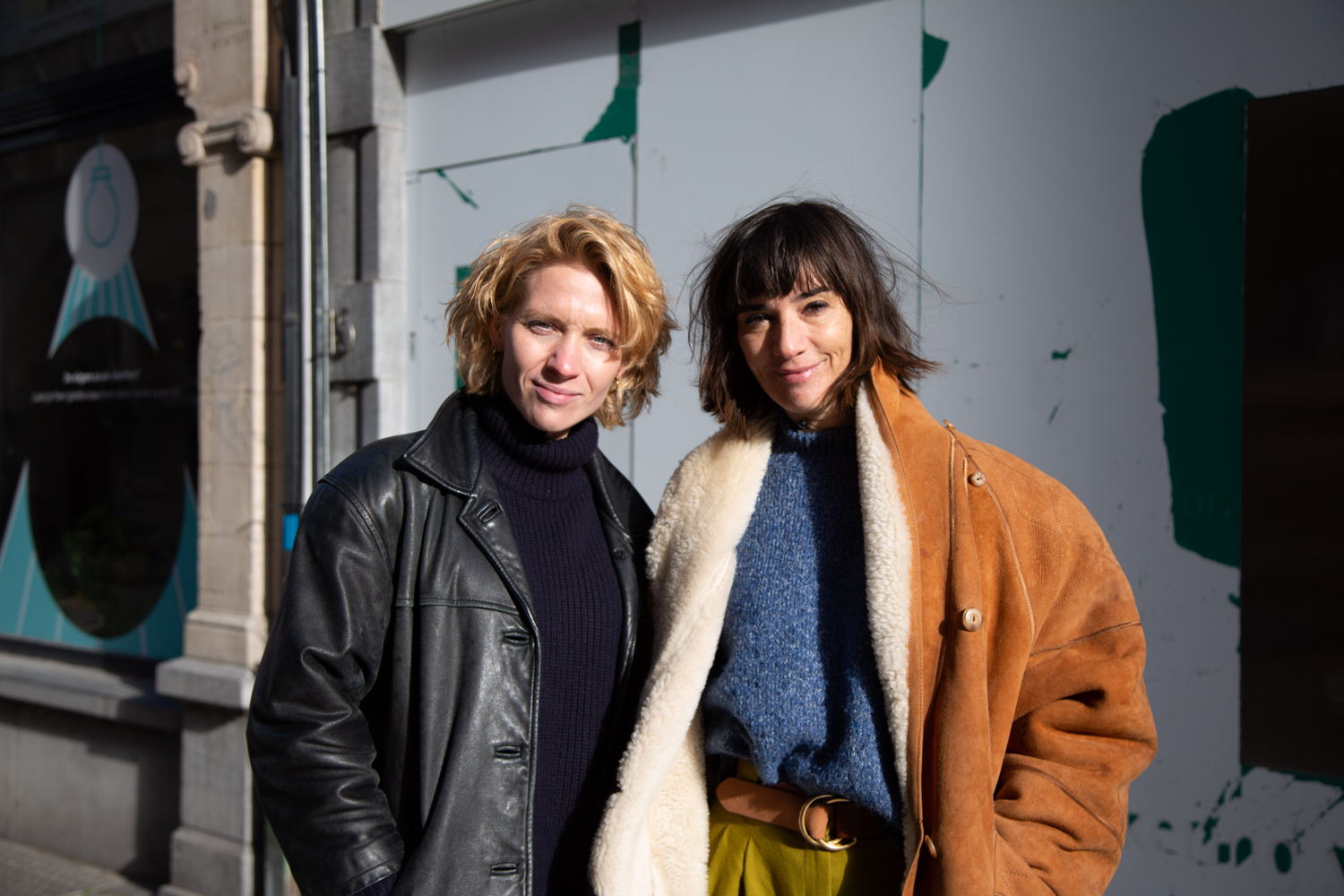 Dorianne Aussems en Karolien Debecker © VRT