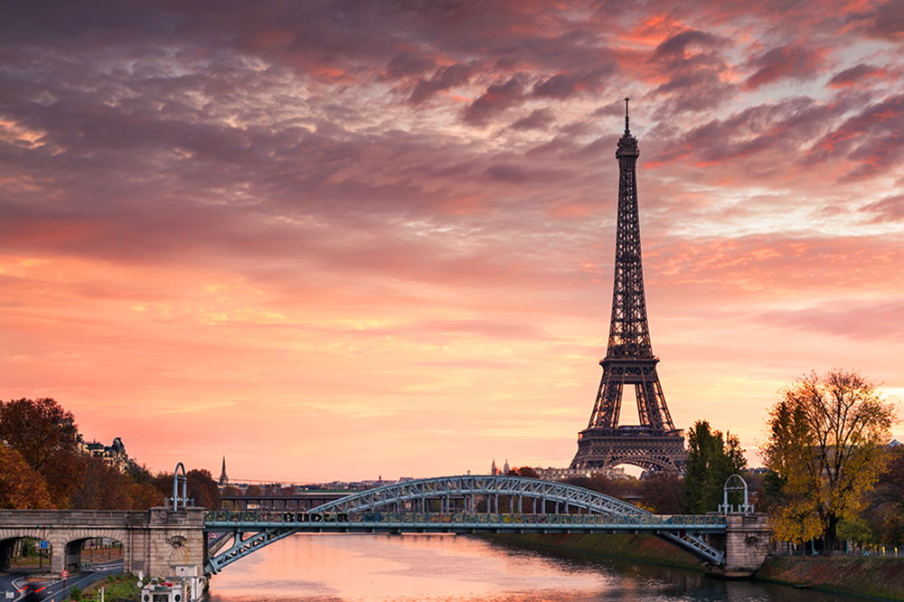 Paris - vue sur la tour Eiffel