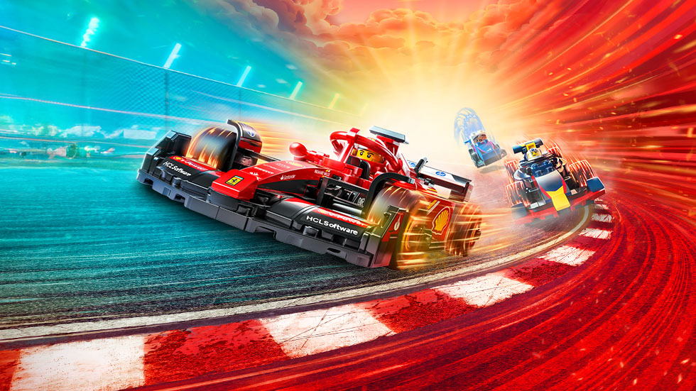 Persuitnodiging: De LEGO Groep® brengt Formule 1 op spectaculaire wijze naar Wijnegem Shop Eat Enjoy op zaterdag 5 juli 2025
