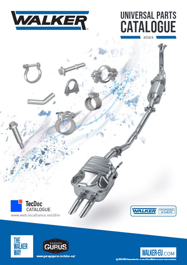 Walker Universal parts catalogue