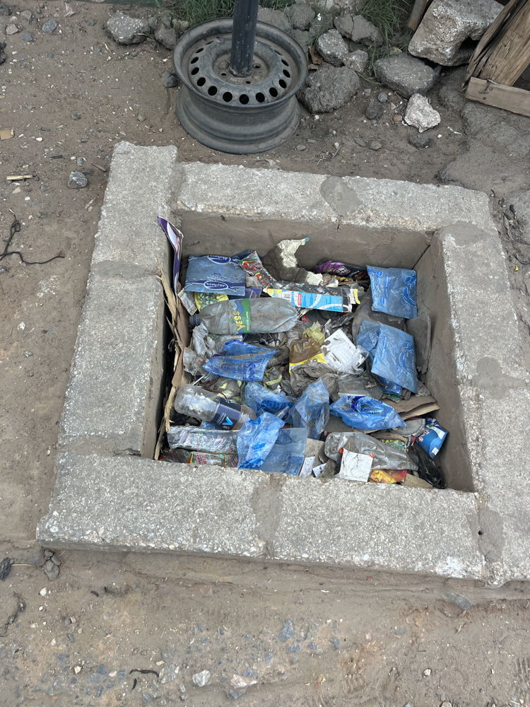 Plastic waste