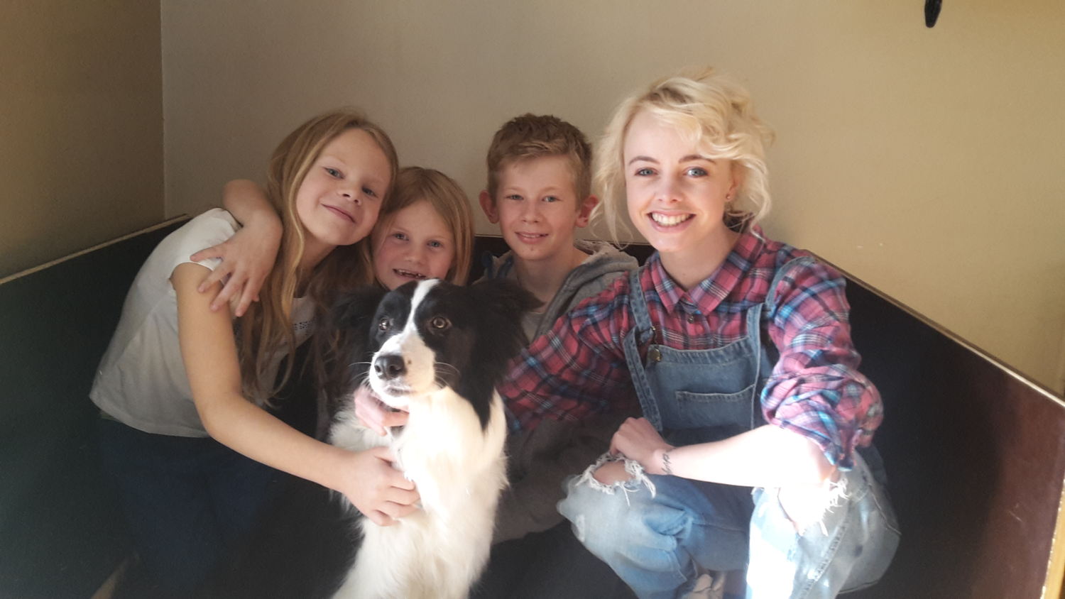 Ruben en zijn bordercollie Kaat 