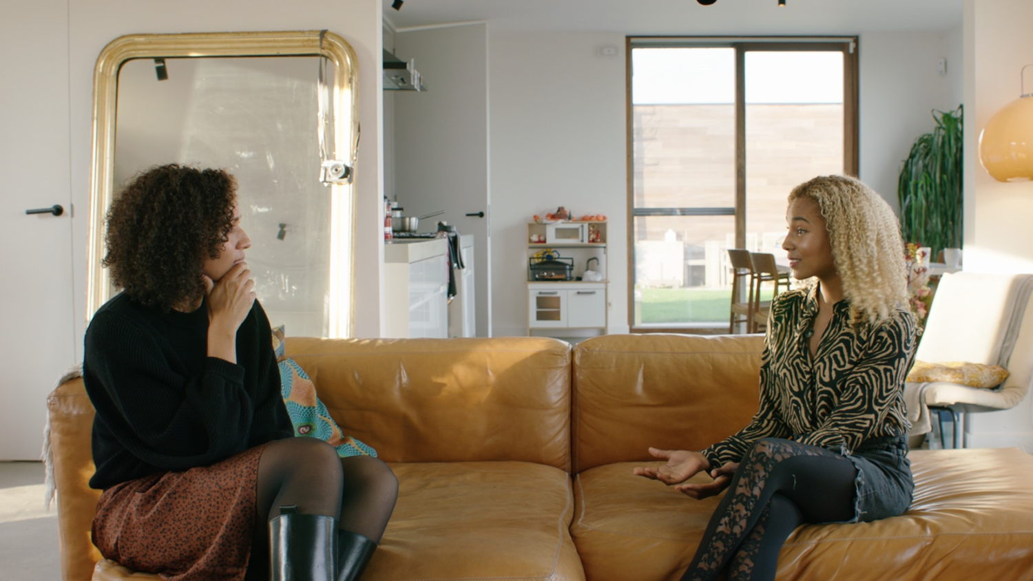 Karine Claassen en Lieve Vandenweghe