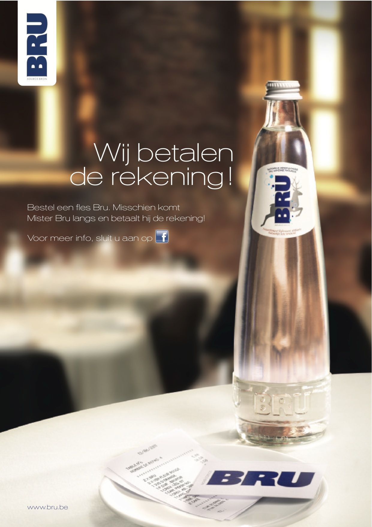De rekening is voor Bru! Bru trakteert in Oostende