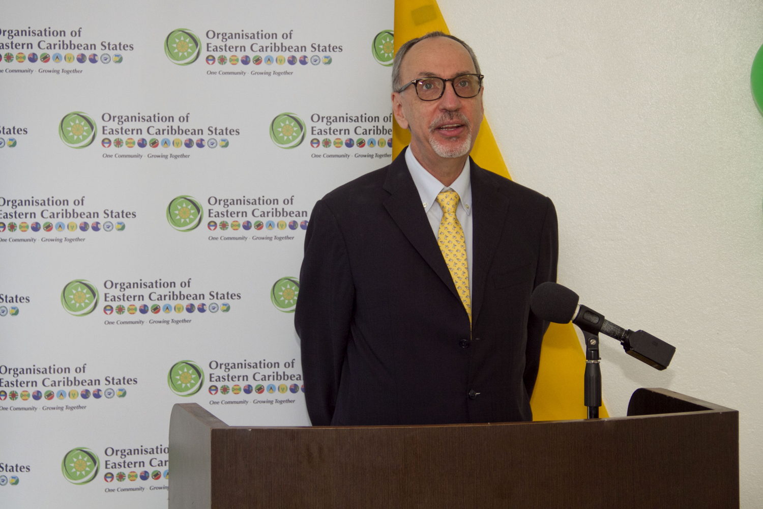Ambassador of the Federative Republic of Brazil to the OECS, H.E Anhuar Nahes.