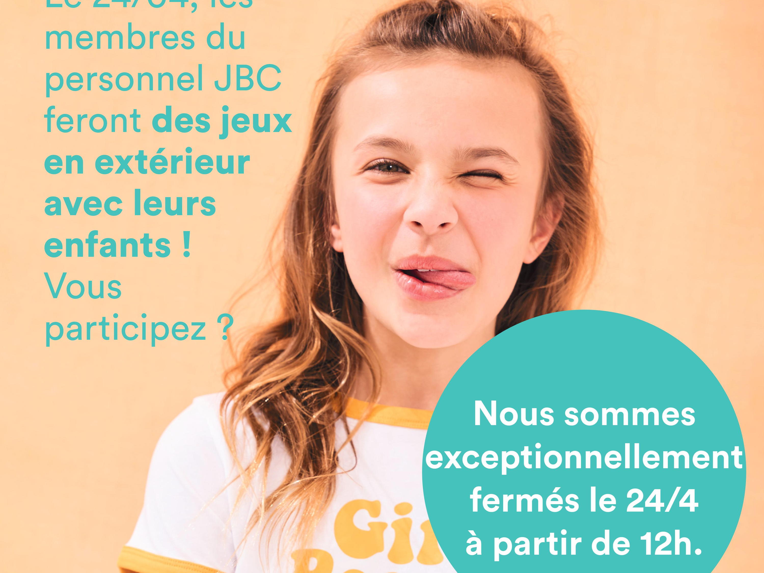 JBC organise un festival pour les enfants à l’occasion de la « Journée de jeux en extérieur »