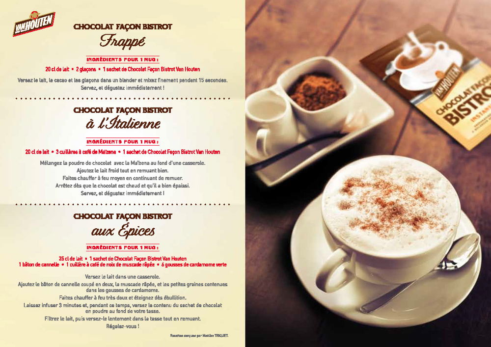 Chocolat façon Bistrot - Recettes par Maëliss Triquet