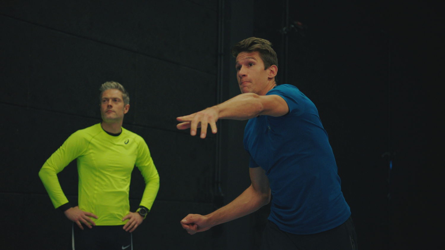 Maarten met Thomas Van der Plaetsen - (c) VRT / De Mensen