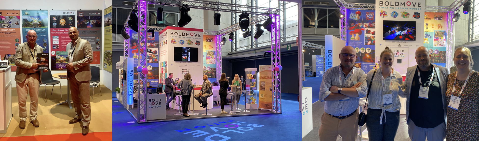 BoldMove team at SEA and IAAPA Expo Barcelona