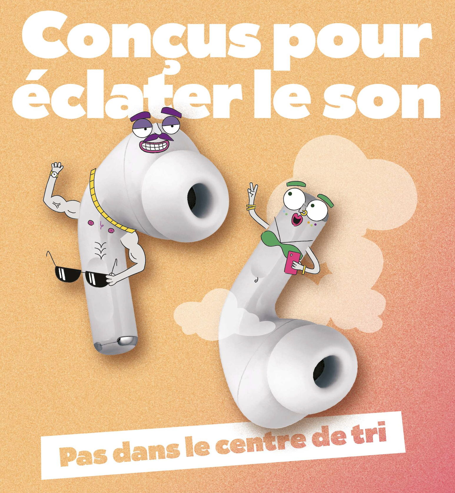 Bebat, Fost Plus et Recupel unissent leurs forces pour la première fois dans une campagne de sensibilisation :