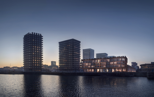 Primeur: Antwerpen krijgt eerste ‘zwevende’ appartementen van Vlaanderen