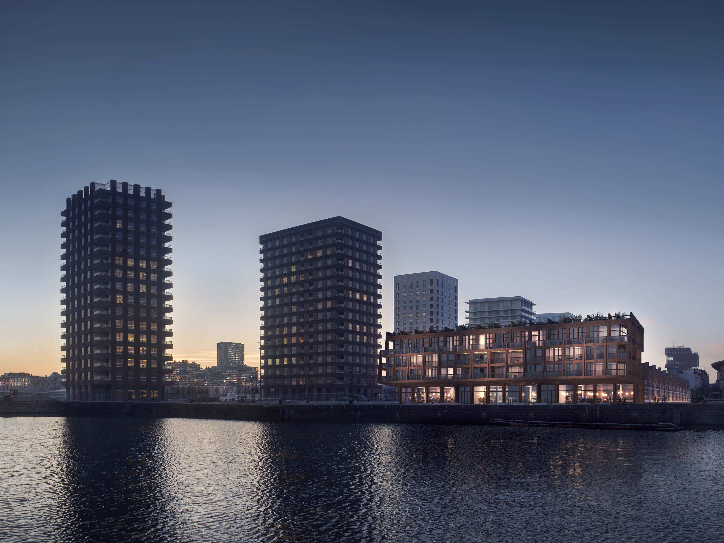 Primeur: Antwerpen krijgt eerste ‘zwevende’ appartementen van Vlaanderen