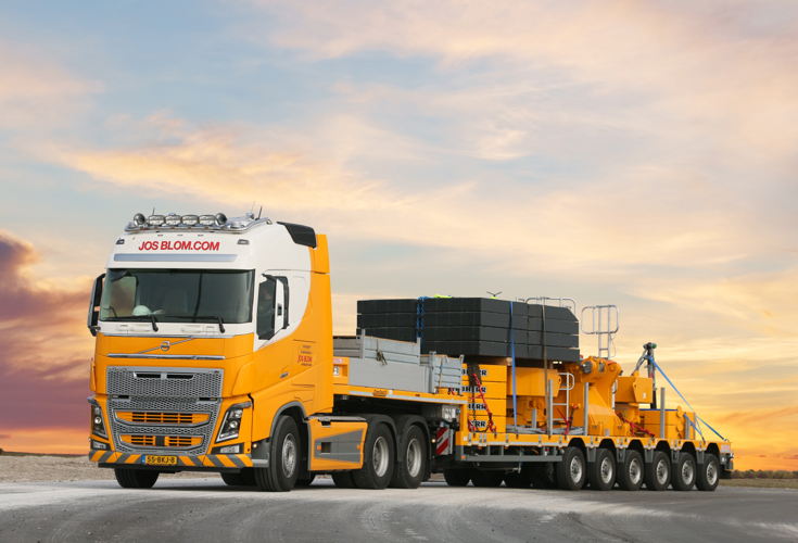 Nooteboom 5-axle Manoovr Ballasttrailer