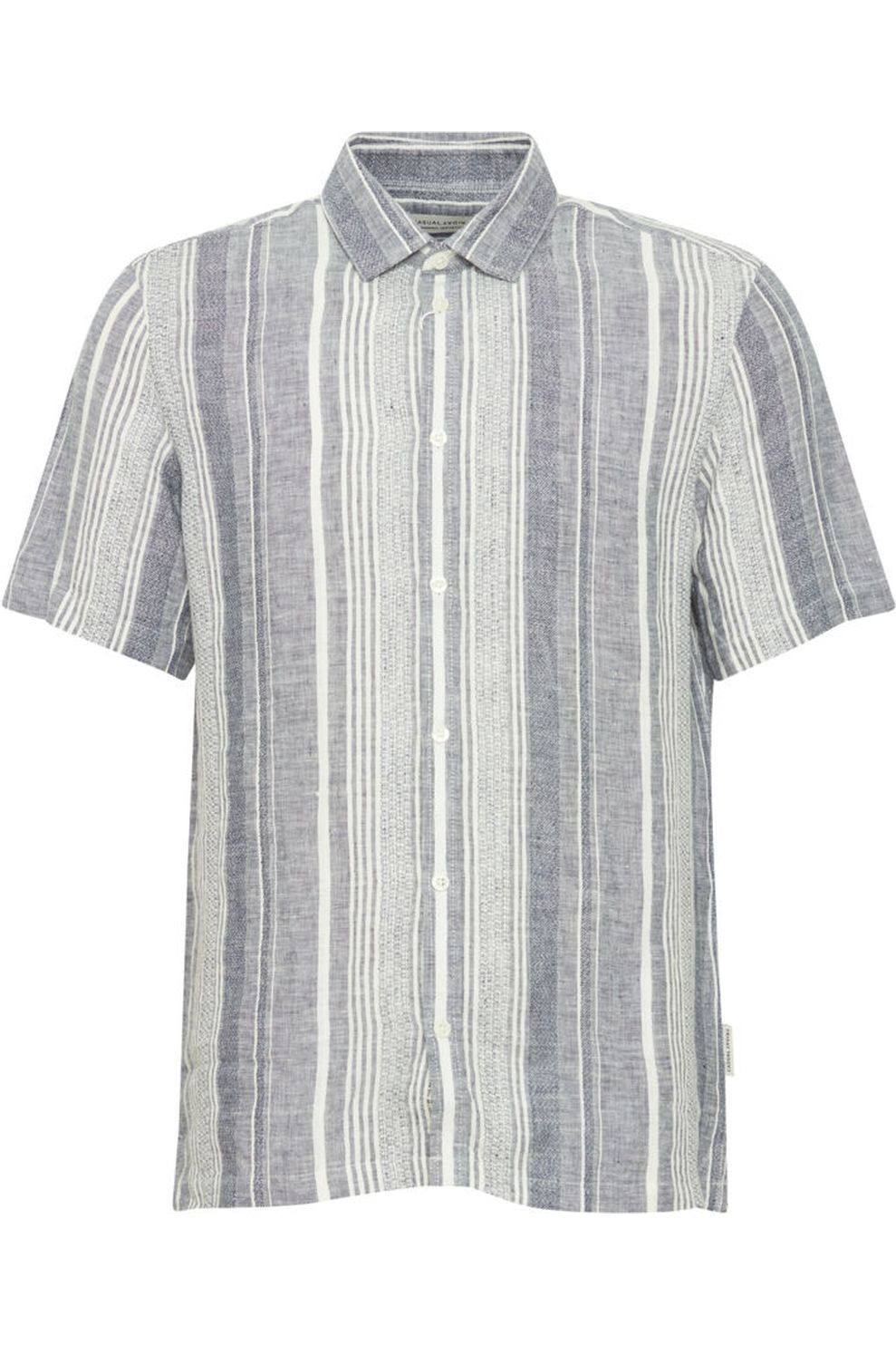 Casual Friday_Shirt CF Anton Ss Linen Striped Shirt_JUTTU_€69,95