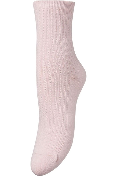 Juttu_FW23_Becksöndergaard_Sock BEC Helga Crochet Sock pink_JUTTU_€12 Juttu_FW23_Becksöndergaard_Sock BEC Helga Crochet Sock pink_JUTTU_€12