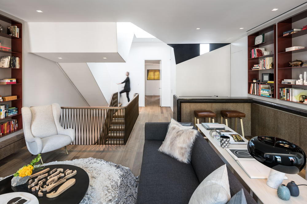View of fifth floor. Photo by Alan Tansey.