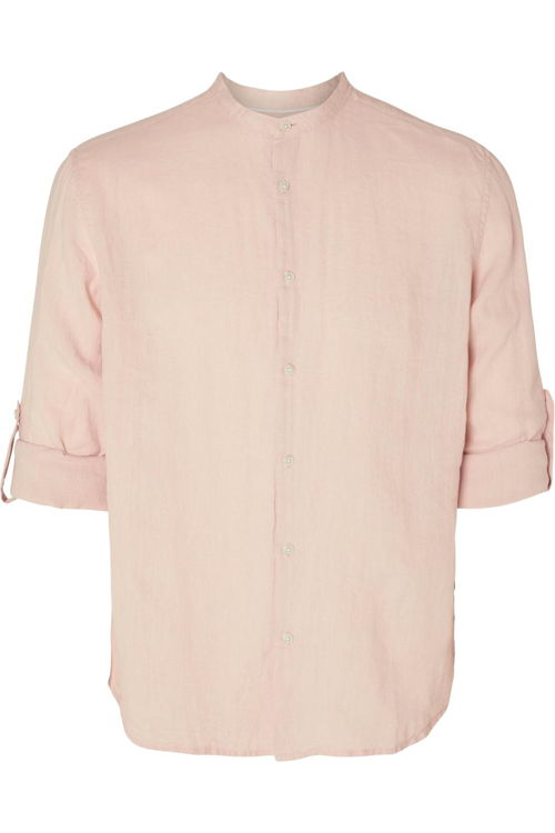 Selected_Shirt SEL Slhregkylian-Linen Shirt Ls Mandarin B_JUTTU_€79,99