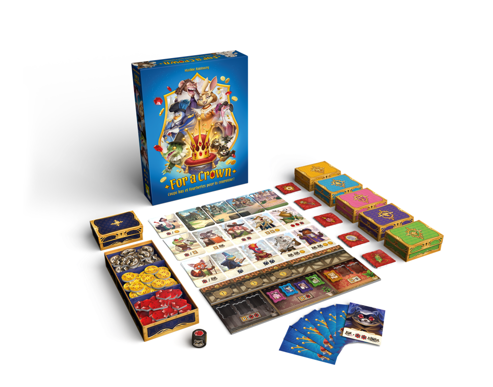© Asmodee - For a crown