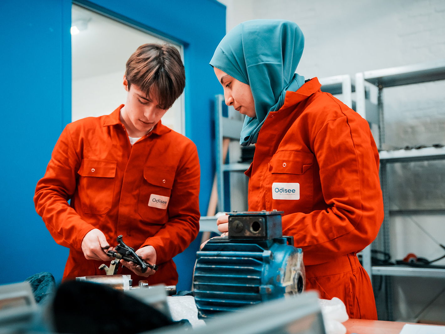 Opleidingen Voedings- en Dieetkunde en Elektromechanische Systemen in de lift op Technologiecampus van Odisee-hogeschool in Gent