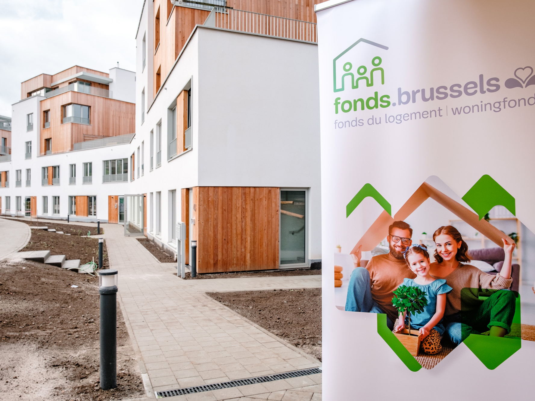 BNP Paribas Fortis grants the Brussels Housing Fund its first social loan