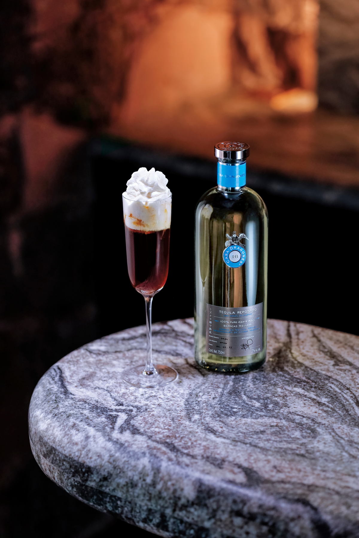 Café Merengue con Casa Dragones Reposado Mizunara