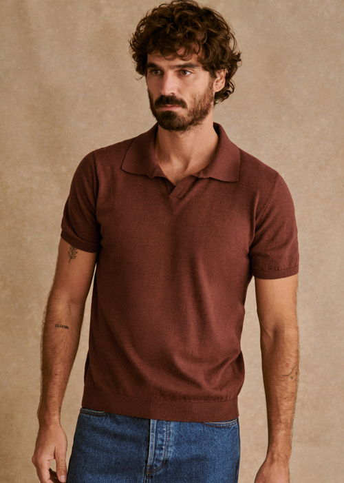 Octobre Editions - Polo Ezio Rouille Chine - 80€