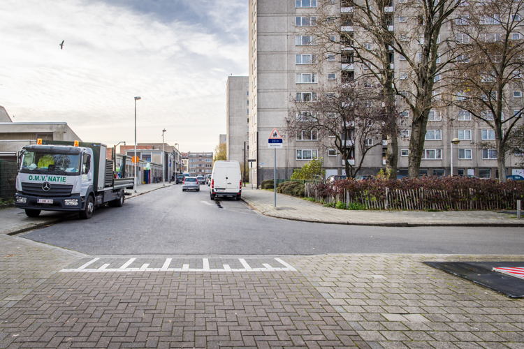 Zicht op de Wilgenstraat © Frederik Beyens