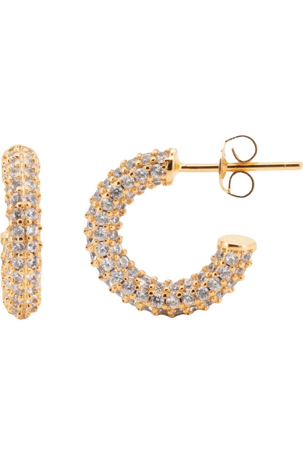Juttu_FW23_A New Day_Earr ANEW Round Zirconia Hoops Medium_JUTTU_€27 Juttu_FW23_A New Day_Earr ANEW Round Zirconia Hoops Medium_JUTTU_€27