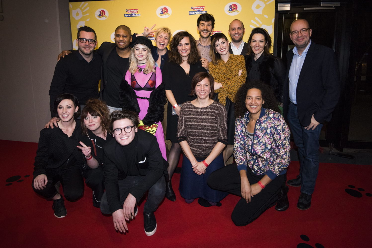 Reünie Ketnet-wrappers van vroeger en nu - (c) VRT / Alex Vanhee