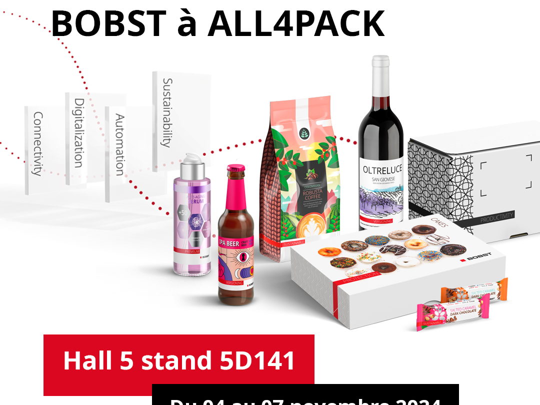 BOBST’s commitment to leading packaging innovation in focus at ALL4PACK EMBALLAGE PARIS 2024
