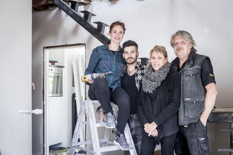 Aimée, Boy, Greetje & Toine