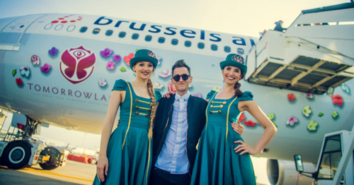 59 Brussels Airlines party flights voor Tomorrowland [Fotoreportage]