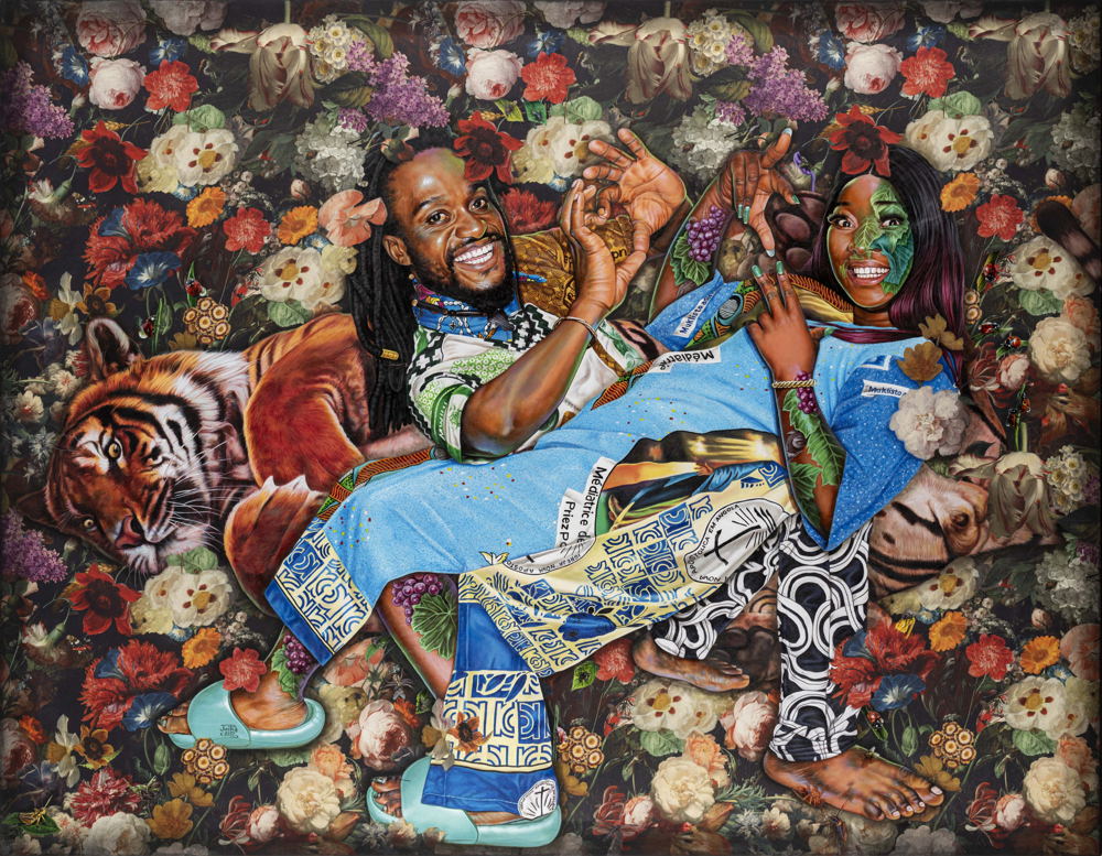 JP Mika, Toza wana pona bino (Nous sommes là pour vous), 2023 - Galerie MAGNIN-A