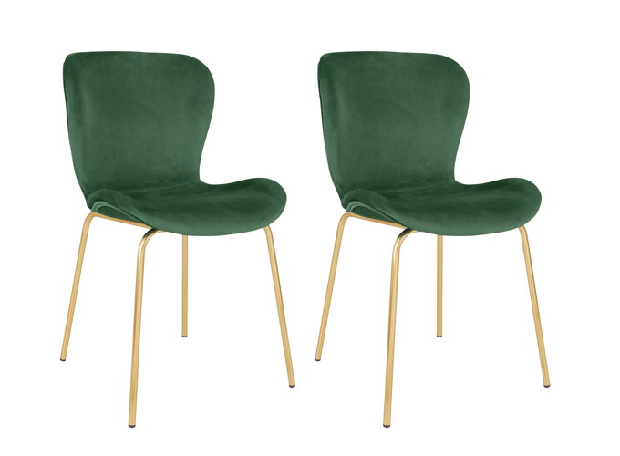 Habitat Etta Velvet Dining Chairs, £190