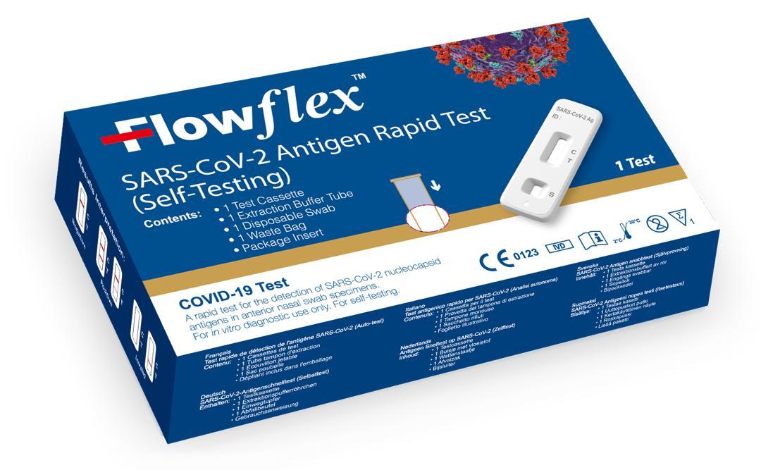 Kruidvat Flowflex SARS-COV-2 Anitigen Rapid Test_€3,99