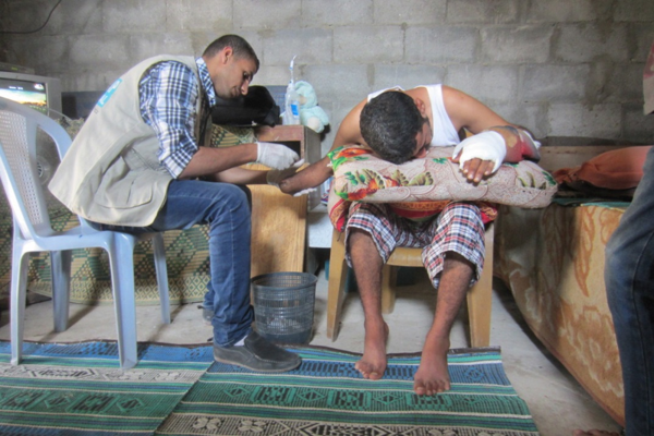 GAZA: Handicap International breidt activiteiten uit voor duizenden gewonden