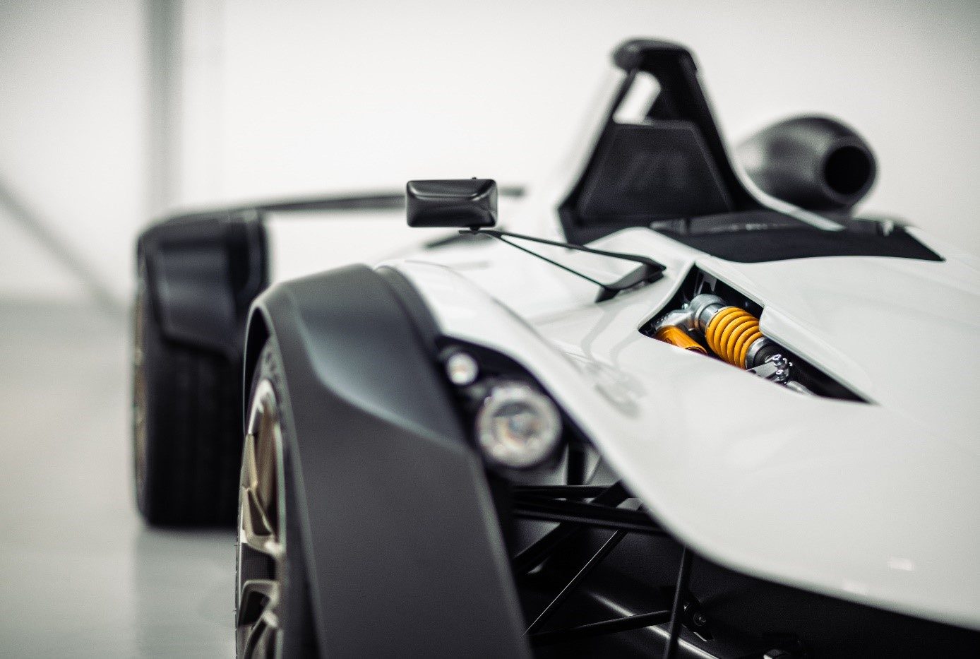 Öhlins® Adjustable Dampers Offer Superior Handling for New Carbon Fibre BAC Mono R Supercar