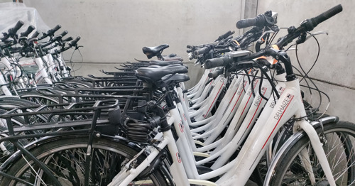 Plus de 100 vélos d'entreprise Delhaize reçoivent une seconde vie