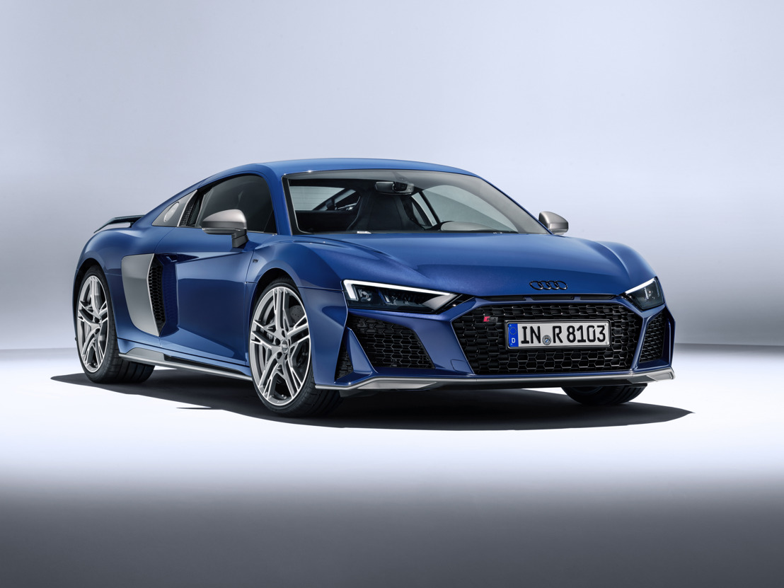 Le modèle le plus rapide devient encore plus attrayant : mise à jour complète pour l’Audi R8
