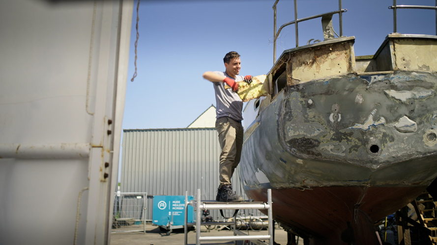 Willy's boot (c) VRT