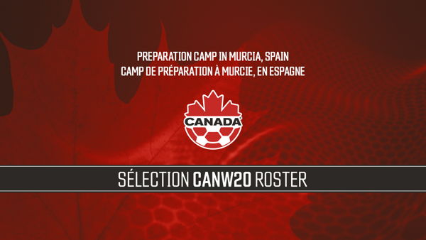 CANW20 announce 22-player squad for June international camp in Spain