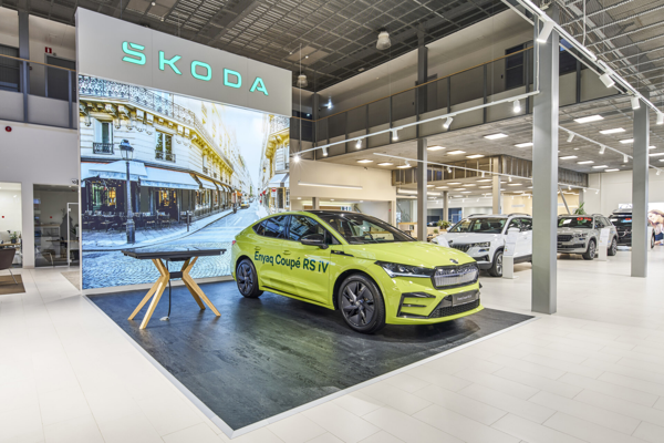 Škoda redéfinit l'expérience en concession avec le lancement mondial d'une nouvelle identité de marque