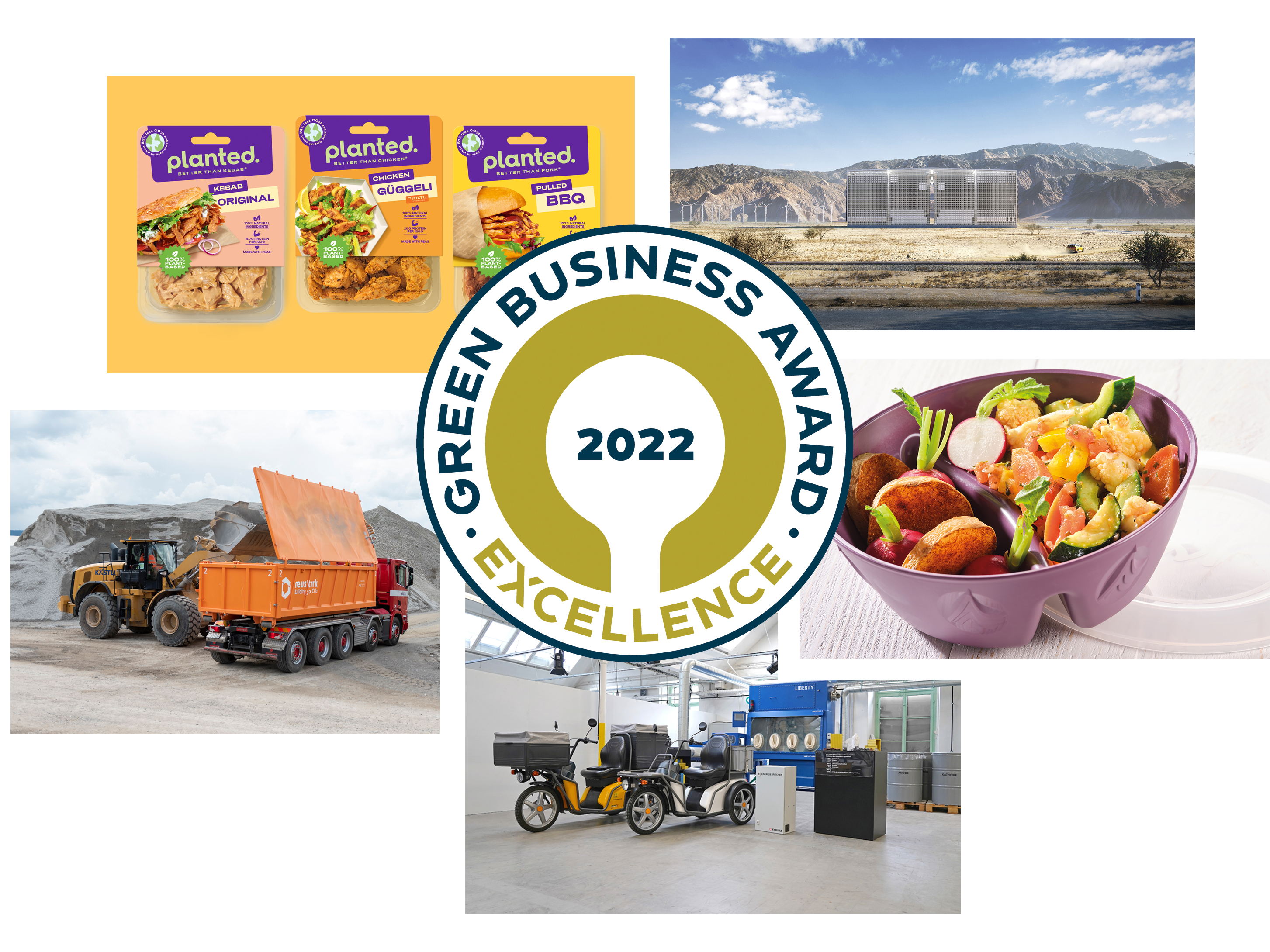«Green Business Award» zeichnet 5 Unternehmen mit Prädikat «Excellence» aus