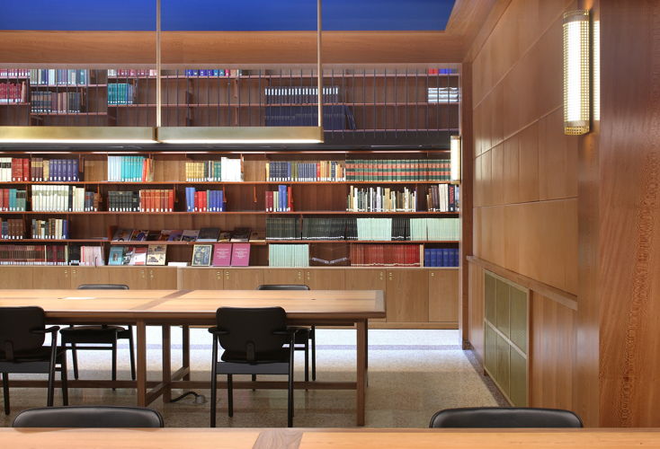 New reading room, Museum Plantin-Moretus, photo: Filip Dujardin