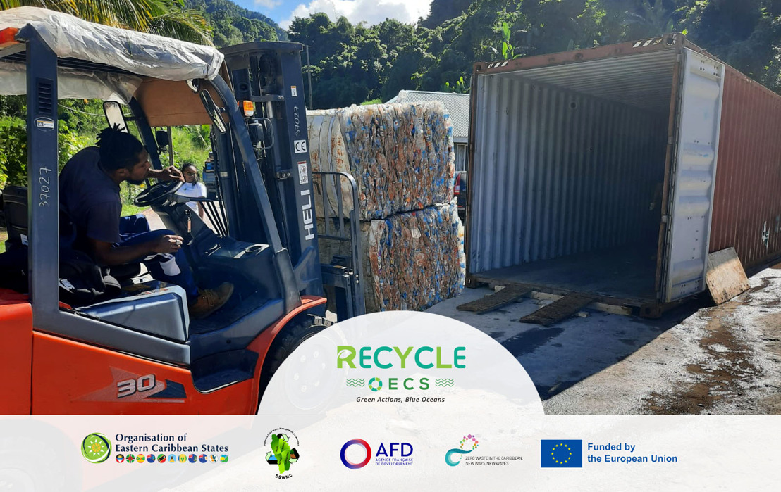 First Shipment of Recyclable Plastics Expedited under Recycle OECS Project  